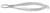 14-6400 - GRADLE CILIA FORCEPS SMOOTH SQUARE TIP