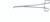 150-356 - JACOBSON GEMINI MIXTER FORCEPS RIGHT ANGLE FULL CURVED TIP 10" (25cm)