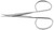 199-515 - GRADLE SCISSORS CLASSIC RIB HANDLE CURVED SHARP BLADES 4"
