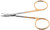 199-535 - GRADLE SCISSORS SHARP CURVED BLADES POWER-CUT-GOLD 3 3/4"