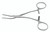 2100-019 - VASCULAR CLAMP DELICATE 35° ANGLE V-JAWS ANGLE SHANK 5 1/8" FS