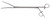 2100-687 - VATS CLASSIC CLAMP CURVED W/RATCHET 80mm 1x2 DEBAKEY JAW 14" (36cm)FS