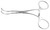 2100-906 - CASTENADA CLAMP SPOON JAW ANGLE SHANK 4 3/4"  FS