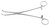 2200-540 - MIXTER RIGHT ANGLE FORCEPS LONGITUDINAL SERRATED 8 3/4"