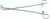 2200-544 - MIXTER RIGHT ANGLE FORCEPS LONGITUDINAL SERRATED 11"