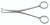 2200-568 - WATERSTON DISSECTOR FORCEPS 90° DELICATE 43mm JAW 6 3/4"