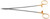 2300-347 - MICROVASCULAR NEEDLE HOLDER RING HANDLE TC SERRATED 10"