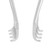 230-486 - ADSON CEREBELLAR RETRACTOR ANGLE SHARP 7 1/2"