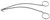 2400-172 - FAVALORO SCISSORS CLASSIC 125° ANGLE 8 1/2"
