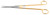 2400-302 - METZENBAUM SCISSORS POWER-CUT-GOLD STRAIGHT 9"