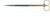 2400-333 - JAMESON TENOTOMY SCISSORS POWER CUT GOLD CURVED 9"