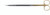 2400-335 - JAMESON TENOTOMY SCISSORS POWER CUT GOLD CURVED 10 1/4"