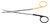 2400-380D - RAGNELL SCISSORS FLAT TIP TC-POWER-CUT CURVED DELICATE SPREAD HANDLE 7"