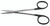 2400-443 - KILNER SCISSORS POWER CUT BLACK STRAIGHT 4 7/8"