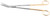 2400-480 - RESANO SCISSORS POWER-CUT-GOLD ANGLE UP 9 3/4"