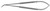 2400-682 - JACOBSON MICRO SCISSORS ROUND HANDLE 14mm BLADES 45° SHARP 7"
