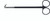 2400-748 - DIETHRICH POTTS SCISSORS POWER CUT BLACK 125° ANGLE 7"