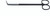 2400-760 - STEFAN DEMARTEL SCISSORS LONG BLUNT BLADES POWER CUT BLACK 50° ANGLE 7"