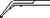 2400-762 - STEFAN DEMARTEL SCISSORS LONG SHARP BLADES POWER CUT BLACK 50° ANGLE 7"