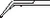 2400-762 - STEFAN DEMARTEL SCISSORS LONG SHARP BLADES POWER-CUT-BLACK 50° ANGLE 7"
