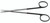 2400-790 - DEBAKEY METZENBAUM SCISSORS SHORT DELICATE BLADES POWER-CUT-BLACK STRAIGHT 6"