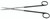 2400-832 - BLACK JAMESON TENOTOMY SCISSORS PC STRAIGHT 9"