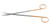 2400-833D - REYNOLDS TENOTOMY SCISSORS POWER-CUT-GOLD CURVED DELICATE 8"