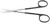 2400-867 - STEVENS TENOTOMY SCISSORS POWER-CUT-BLACK CURVED 5"