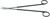 2400-8709 - LILLEHEI POTTS SCISSORS POWER CUT BLACK CURVED TENOTOMY TIP 9"