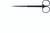 2400-891 - KILNER SCISSORS POWER-CUT-BLACK CURVED BLUNT/BLUNT 6 1/4"