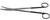 2400-926 - MAYO HARRINGTON SCISSORS POWER-CUT-BLACK CURVED 9"