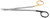 2405-829E - JAMESON TENOTOMY SCISSORS CURVED TC-POWER CUT SPREAD ERGONOMIC HANDLE 7"