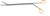 2405-920 - VATS METZENBAUM SLIDER SCISSORS 8mm SHAFT 5mm TIP POWER CUT CURVED 14 1/4" (36.3cm)