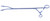 2601-826 - TITANIUM VATS FOERSTER CLAMP W/RATCHET 6x12mm CURVED LEFT 13" (33.0cm)