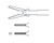 2800-7820 - HEARTLINE DEBAKEY GRASPER 5mm Ø SHAFT 1.7x11mm JAW 1x2 STRAIGHT 23.8cm WORKING LENGTH