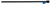2901-104L - TUBE SHAFT Ø10mm/SHAFT LENGTH 330mm/INSULATED CYLINDRICAL W/LUER LOCK