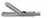 2901-127S - BIOPSY CUP LONG SINGLE ACTION JAWS Ø5mm TUBE SHAFT 14.5mm JAW LENGTH 330mm