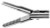 2901-206L - DOLPHIN GRASPING FORCEPS DOUBLE ACTION JAWS Ø3mm TUBE SHAFT 330mm