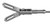 2901-215 - DISSECTING FORCEPS FENESTRATED DOUBLE ACTION JAWS Ø5mm TUBE SHAFT 16mm JAW LENGTH 360mm