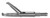 2901-236S - GRASPING FORCEPS W/MOUSE TEETH SINGLE ACTION JAWS Ø5mm TUBE SHAFT 13.5mm JAW LENGTH 330mm