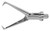 2901-275S - TENACULUM FORCEPS DOUBLE ACTION JAWS Ø10mm TUBE SHAFT 330mm