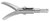 2901-302S - METZENBAUM SCISSORS CURVED DOUBLE ACTION JAWS Ø5mm TUBE SHAFT 17mm JAW LENGTH 330mm