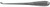 320-857 - BRUNS CURETTE OVAL CUP ANGLE 9" SIZE  5