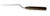 320-886B - MICRO AXIAL CURETTE PHENOLIC HANDLE STRAIGHT 9.5" SIZE  5/0