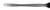 335-205 - LANGENBECK PERIOSTEAL ELEVATOR ROUNDED NARROW BLUNT TIP 6mm 8"
