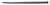 350-835RTB - SCHROM OSTEOTOME BLACK CERAMITEC W/GUIDE CURVED RIGHT SIDE 3mm 7 3/4"