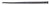 350-835RTB - SCHROM OSTEOTOME BLACK CERAMITEC W/GUIDE CURVED RIGHT SIDE 3mm 7 3/4"