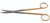 350-860 - DAVIS CARTILAGE SCISSORS POWER CUT SERRATED CURVED 6 3/4"