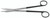 350-862B - MARTIN CARTILAGE SCISSORS POWER-CUT-BLACK SERRATED CURVED 8"