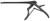 404-473B - KERRISON RONGEUR BLACK CERAMITEC UP BITE 4mm 6"